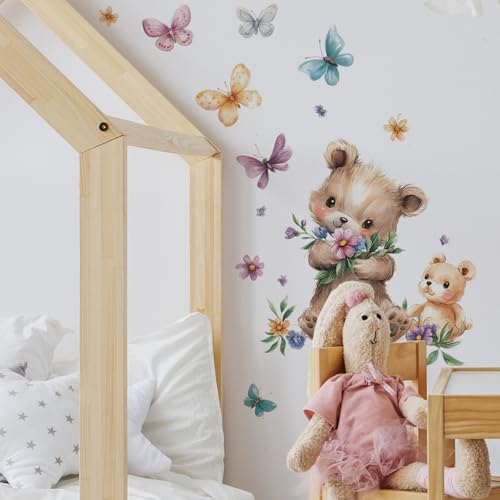 Vinilos Decorativos Ositos Acuarela para Decorar miniatura 5