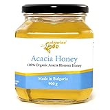 Miel de acacia certificada orgánica de Bulgaria.