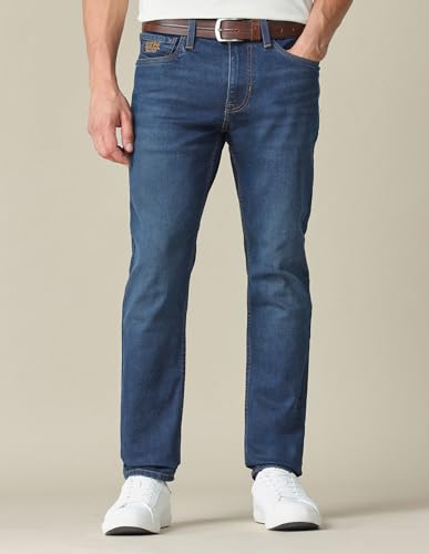 Image of U.S. Polo ASSN. Denim Co. Brandon Fit Jeans for Men, Full Length Mens Denim for Office & Regular Wear