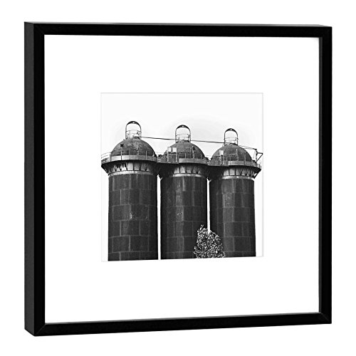 Photographie Paysage Parc Nord Duisburg cadre bois noir COGNOSCO 52x52 cm