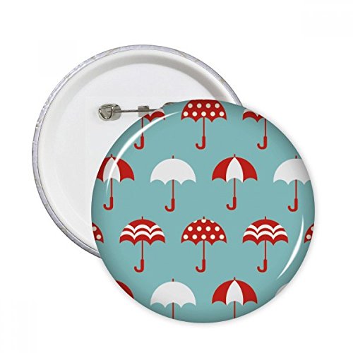 Cadeau de parapluie pluie météo pin's rond DIYthinker idéal pour offrir à un proche