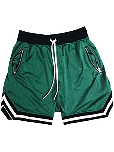 Short de sport en maille AXEBHPED pour homme taille L idéal entraînement EN8
