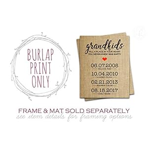 Grandmagiftpersonalizedmothersdaygrandmothergrandparentsbirthdaygrandkidsfillaplaceinyourheartyouneverknewwasempty8x10or11x14burlapprint Urban Country Home Decor Grandma gift personalized mothers day grandmother grandparents birthday grandkids fill a place in your heart you never knew was empty 8×10 or 11×14 burlap print urban country home decor