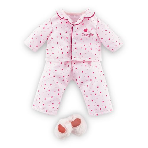 Corolle - Pyjama 2 Pièces & Chaussons, Vêtement pour Poupée Ma 36 cm, dès 3 Ans, 9000213210