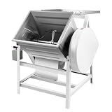 30QT Commercial Electric Dough Mixer, 800W Bread Kneading Machine, Stainless Steel Automatic Flour Mixer, for Noodle Restaurants, Hotels, Breakfast Shops