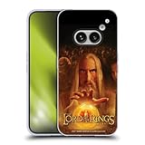Head Case Designs Officially Licensed The Lord of The Rings The Two Towers Saruman Eye Posters Soft Gel Case Compatible with Nothing Phone (2a)