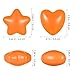 Cabilock Star Ball Pit Balls for Toddlers 100Count Plastic HeartBalls Swimming Pool Water Toys for Boys Girls Christmas Festival Party Decoration