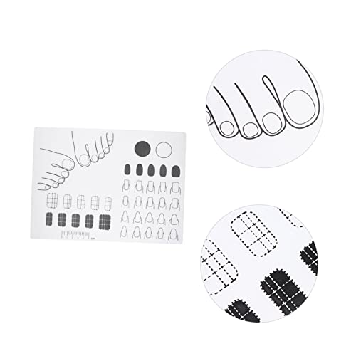 Tapete de silicona para practicar manicura acrílica miniatura 7