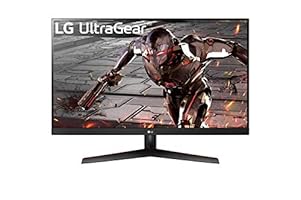 LG 32GN600-B 80 cm (31,5 Zoll) UltraGear Gaming Monitor (QHD, VA-Panel mit 5ms (GtG), 165 Hz), schwarz