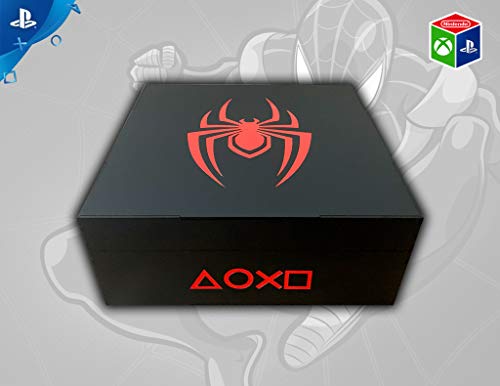 Porta jogos PS3/PS4/PS5 Miles Morales (40 jogos e 2 crtl)