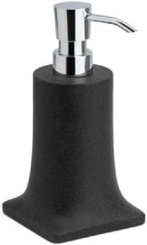 System Sıvı Sabunluk Siyah/Krom Renk 193X61X83 Mm