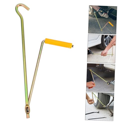 Manivela manual para gato de tijera LAPYAPPE de hierro resistente 4