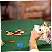 BESPORTBLE 100pcs Chips Bingo Chips Bingo Counting Game Markers Poker Game Accessory Craftsmanship