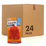 Arm & Hammer for Pets Super Treadz Mini Gorilla Dental Chew Toy for Dogs Dog Dental Chew Toys Reduce Plaque & Tartar Buildup Without Brushing for Dogs up to 25 Lbs (Pack of 24)