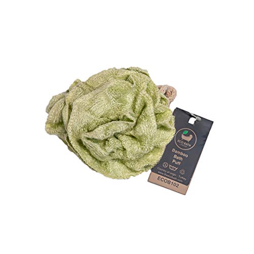 Eco Bath Pouf de bain en bambou simple Cover