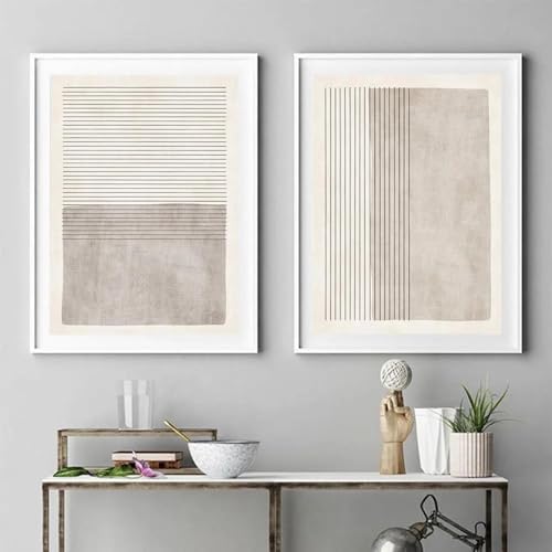 Peinture sur toile minimaliste pour sublimer le design intérieur de votre salon