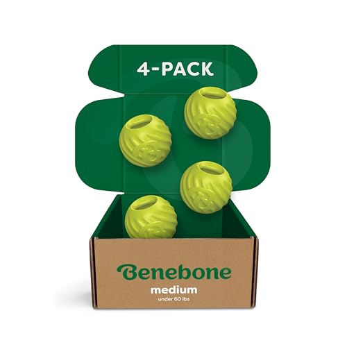 Image of Benebone Rubber Ball, 4-Pack