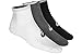 ASICS 3PPK Quarter Sock Calcetines, Negro (black 155205-0701), 45-46 Unisex Adulto