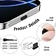 RXKFIGX 20-teiliges Set USB C Staubschutzstecker und Telefon-Lautsprecherabdeckung, Staubdichter Mesh-Aufkleber, Anwendbar auf iPhone 16/15 Serie, Typ C Port Für Meiste Typ-C Handy Tablet Zubehör