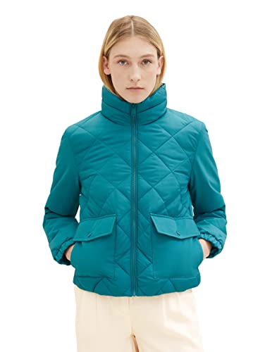 Veste matelassée femme doudoune Tom Tailor col montant chic