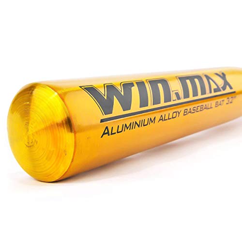 Win.max Baseball Bat Softball T-Ball Bat Lightweight Aluminum Alloy 32 Inch，Metal Baseball Bats #TOP5