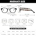 Kerecsen Reading Glasses 5 Pack Unisex Fashion Spring Hinge with Pattern Design Readers (5 Pack Mix Color-2, 2.0, x)
