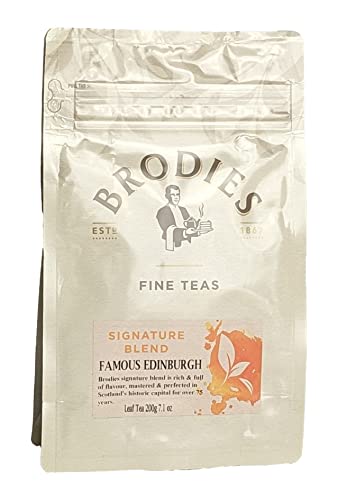 Brodies Tea, Famous Edinburgh Tea, 7.1 Ounce Bag Of Loose Leaf Black Tea Imported From Scotland #TOP22