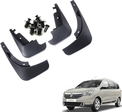 Image of WolkomHome Mud Flap Compatible with Lodgy - Durable Splash Guards for Car Exterior Protection