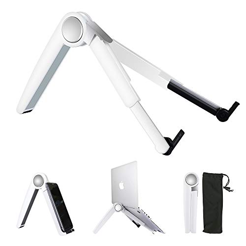 Laptop Stand Portable Laptop Holder Riser Computer Stand for Desk, Ergonomic Adjustable Height Notebook Stand Compatible with MacBook Air Pro , Pad and Phone 7-15