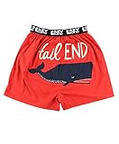 Lazy One Funny Animal Boxers, Novelty Boxer Shorts, Humorous Underwear, Gag Gifts for Men, Ocean...