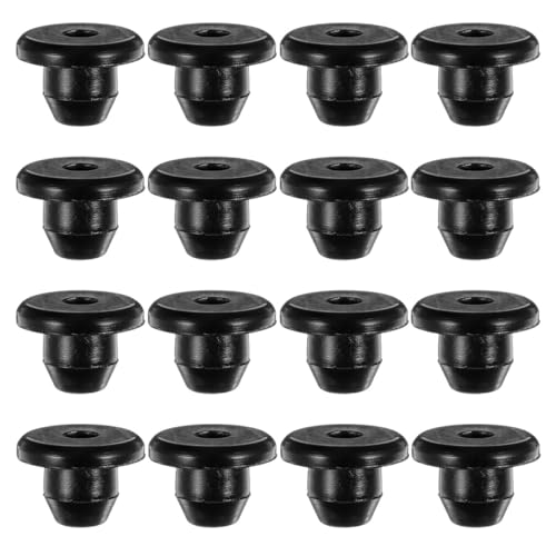 MAGICLULU Lot de 24 Bouchons D'huile en Caoutchouc Noir pour Crics Hydrauliques, Compatibles Universels, Réutilisables et Résistants pour Systèmes Lourds