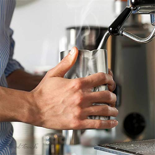 Seijy 580Ml Cocktail Glass Stirring Tin Double-Walled And Vacuum Insulated For Temperature Consistency Silver/Copper #TOP1