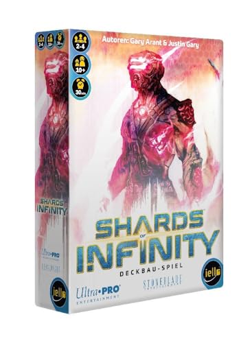 Huch & Friends iello Shards of Infinity Jeu de Cartes Rapide et Tactique Jeu de société Splitter