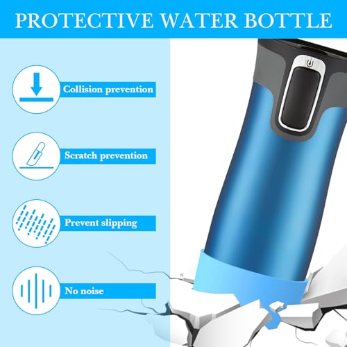 Protège-bouteille silicone compatible Contigo West Loop 2.0 Lot de 2