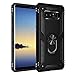 Produktbild BestST Galaxy Note 8 Tasche Galaxy Note 8 Hülle 360 Grad Handyhülle Bumper Case Robust Cover [Ultra Hybrid Schutzhülle ]+ Displayschutz für Samsung Galaxy Note 8 Schwarz