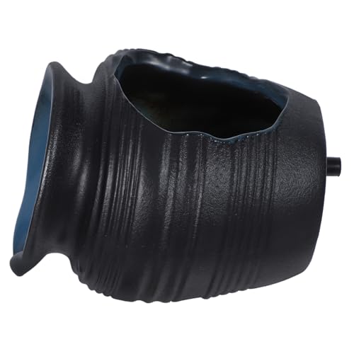 PRETYZOOM Circulating Waterfall Ceramic Jar Fountain Pot DIY Water Fountain for Tabletop Courtyard Decor Elegant Indoor Outdoor Fish Waterfall Dispenser Multi Functional Aquatic