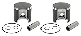 SPI, 09-785, 2 Standard Bore Piston Kits for Ski-Doo fits 1999-2020 600 non-HO & 500SS Sleds - 76mm