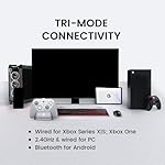 GameSir G7 Pro Wired Controller for Xbox Series X|S, Xbox One, Wireless Gamepad for PC&Android with TMR Sticks, Hall Effect Analog Triggers, 1000Hz Polling Rate, 3.5mm Audio Jack - White - Image 2