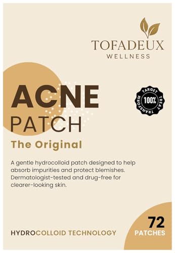 Original Acne Patch, Hydrocolloid Technology, Dermatologist Tested, Drug-Free Blemish Treatment, 72 Count
