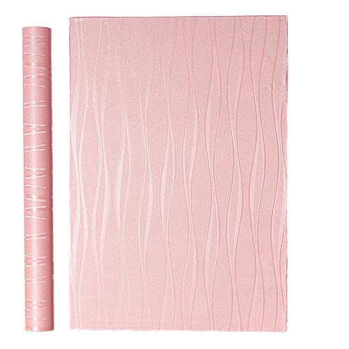 Bai You Mei Tapete Selbstklebende in Rosa 9 * 0.6M Wandbelag Wandaufkleber Rolle Dekorfolie Möbelfolie Verdickte Tapeten – Ansicht 1