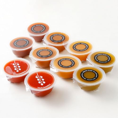 十勝 太陽の恵み満載!十勝まるまるゼリーとカラフルなミニトマトゼリーセット[E1-3B]