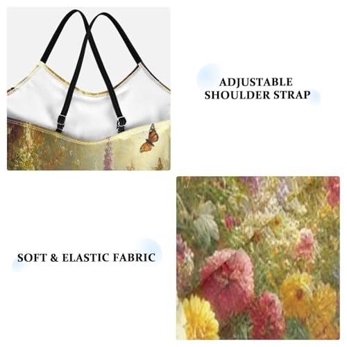 Flower Sea Butterfly Girls Bathing Suit Swimsuit Swimwear Summer Beach One Piece Swimsuits3