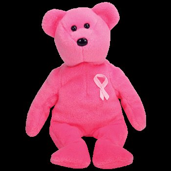 Preisvergleich Produktbild TY Aware Beanie Bär rosa 18 cm