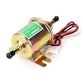 Trintion 12V Universal Selbstansaugend Universal Benzinpumpe und Dieselpumpe Kraftstoffpumpe Benzinpumpe elektrisch Benzin Baumaschinen for Gasoline Diesel HEP-02A