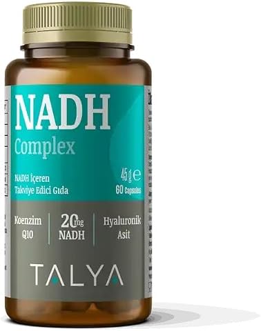 Talya NADH Complex – NADH İçeren Takviye Edici Gıda – 60 Kapsül