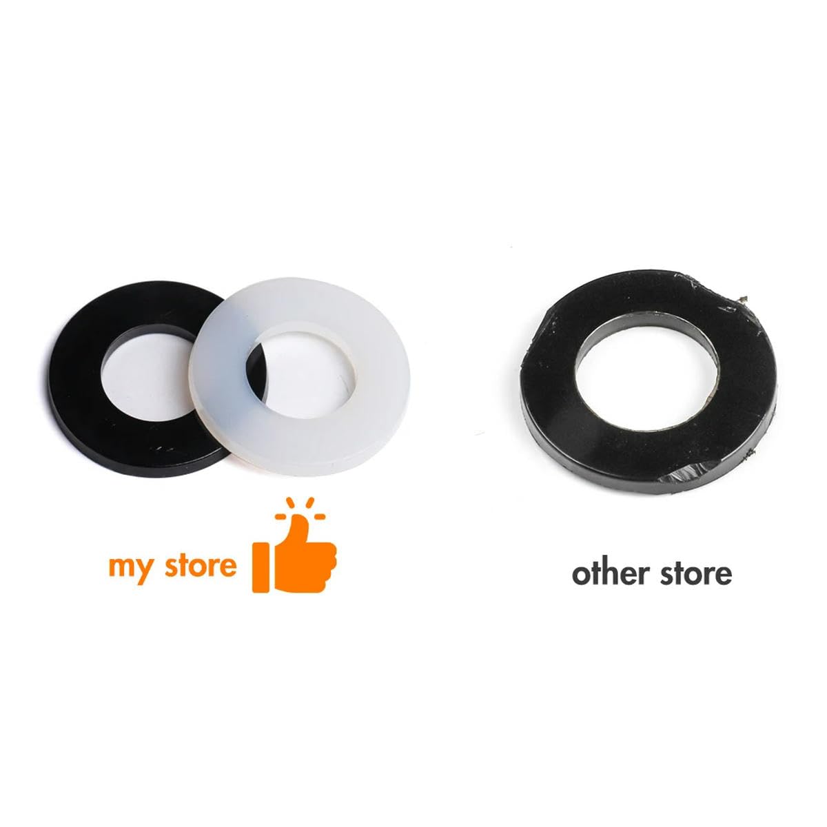 Pressacavi Nylon SWA - Confezione Da 10, Per Cavi Da 6-12 Mm, IP68, Nero, Con Guarnizione Neoprene - Foto 6