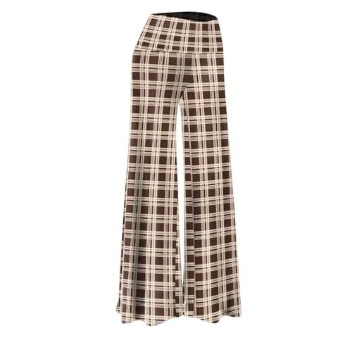 Arolina Women's Stretchy Wide Leg Palazzo Lounge Pants Casual Comfy High Waist Palazzo Pants Small Black