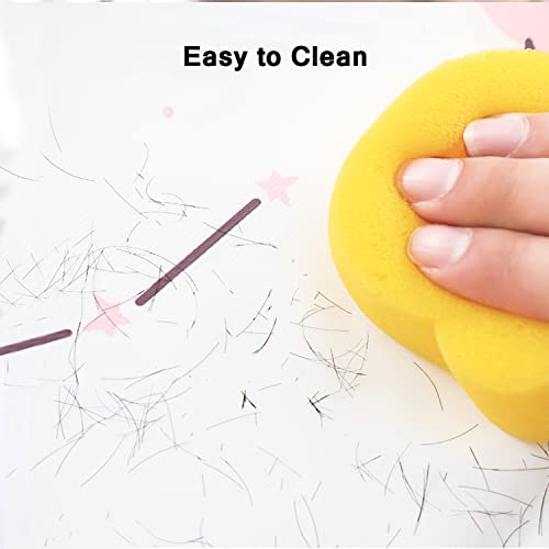 Hooyee Kids Haircut Cape Hair Cutting Cape, Barber Cape Waterproof Foldable Umbrella Hair Catch Haircut Cape (Blue) #TOP3