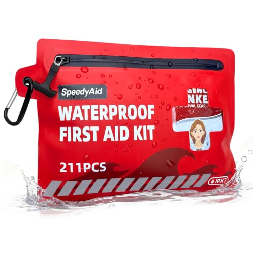 211-Piece Waterproof First Aid Kit