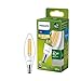 Produktbild Philips LED Classic ultraeffiziente E14 Lampe, mit Energieeffizienzklasse A, ersetzt 40W, Klar, warmweiß